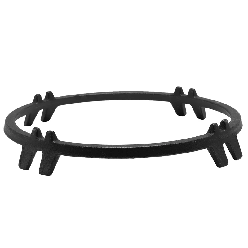 Универсальная Нескользящая черная чугунная плита Trivets для кухни Wok опорное