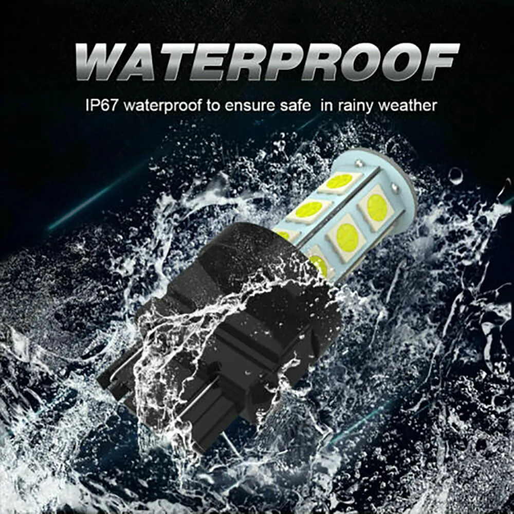 

LED Turn Light Bulbs Parts Reverse Stop 18SMD 6000K Brake Super Bright