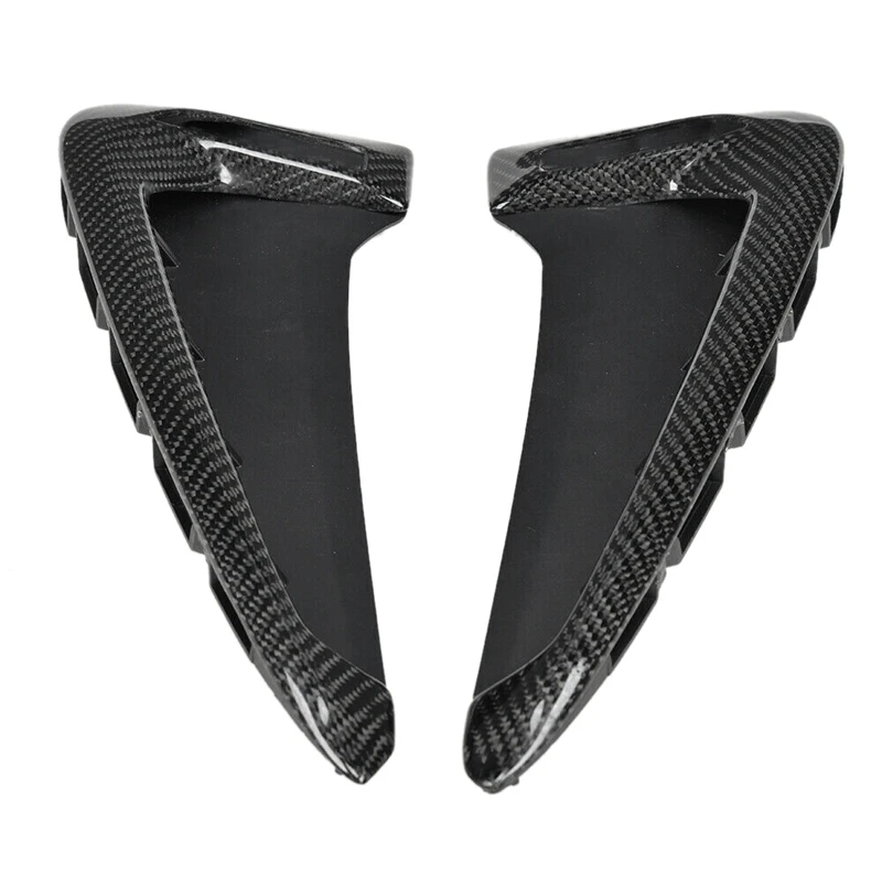 Автомобиль Настоящее углеродное волокно сторона тела впускная решетка крыло