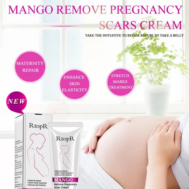 

RtopR Remove Pregnancy Acne Scar Stretch Mark Cream Treatment Maternal Anti-Aging Repair Anti-Wrinkle Firming Body Cream TSLM1