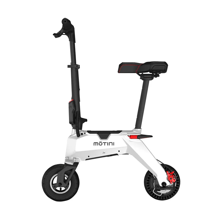 8inch Mini Electric scooter small mini electric bike ultralight folding battery portable adult female ebike | Спорт и развлечения