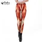 Цветные забавные леггинсы для косплеера, женские штаны для фитнеса, одежда для карнавала и вечеринки, леггинсы для тренировок, облегающие сексуальные леггинсы на Хэллоуин