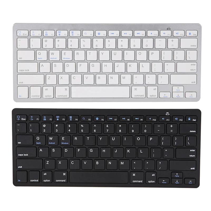 

78 Keys Wireless Bluetooth Keyboard Mini Multimedia Keyboard For Laptop PC TV