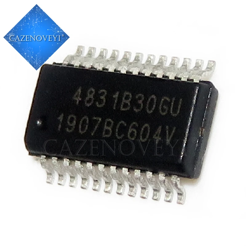 2 шт./лот SI4831-B30-GUR SI4831-B30 4831B30GU SI4831 SI4831-B31-GUR 4831B31GU SSOP-24 в наличии на складе |