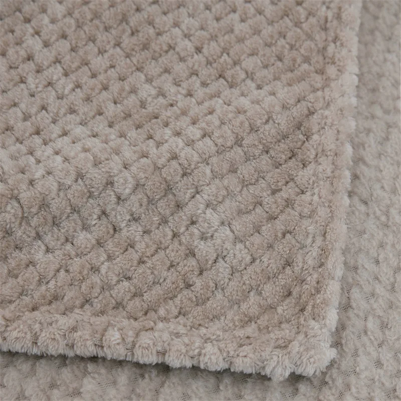 Зимнее мягкое теплое толстое Флисовое одеяло Мербау в клетку декоративная