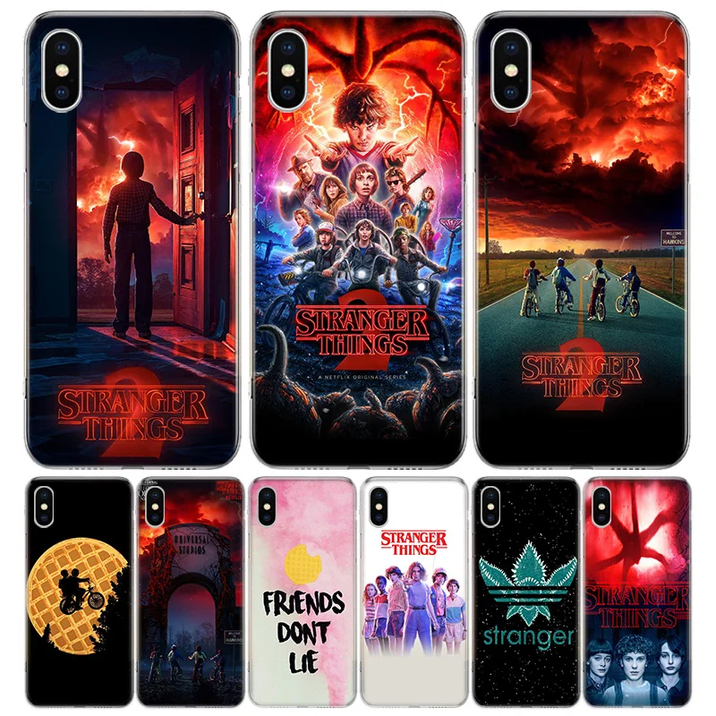 

Stranger Things Poster TV Silicon Call Phone Case For Apple iPhone 11 13 Pro Max 12 Mini 7 Plus 6 X XR XS 8 6S SE 5S + Cover