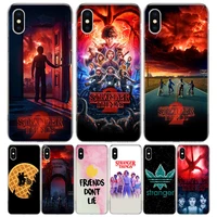 stranger things poster tv silicon call phone case for apple iphone 11 13 pro max 12 mini 7 plus 6 x xr xs 8 6s se 5s cover
