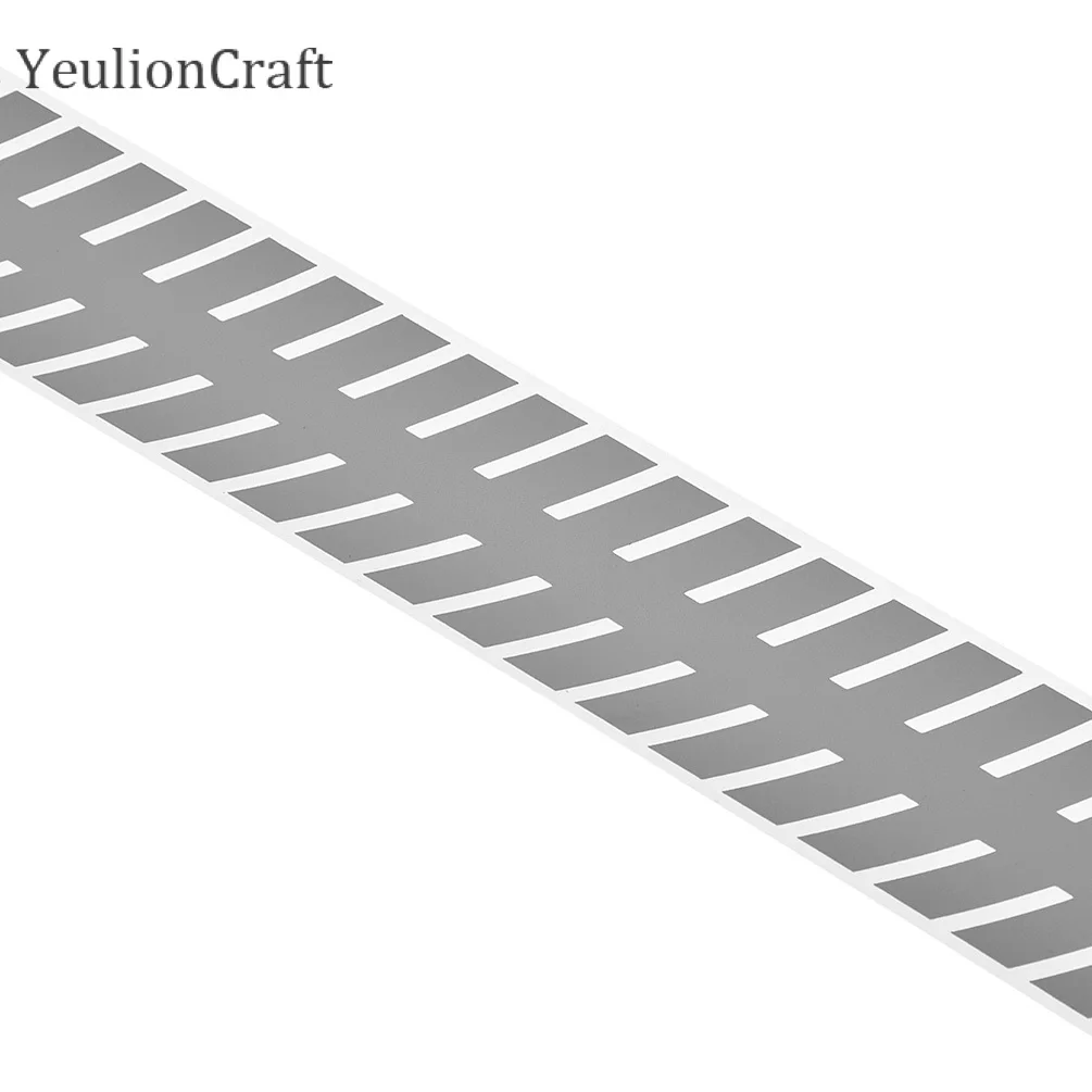 14 YeulionCraft 100x5 см термопереводная фольга горячего тиснения бумажная наклейка виниловая пленка DIY светоотражающая лента Железная на ткани одежда ремесла - Цвет: 14