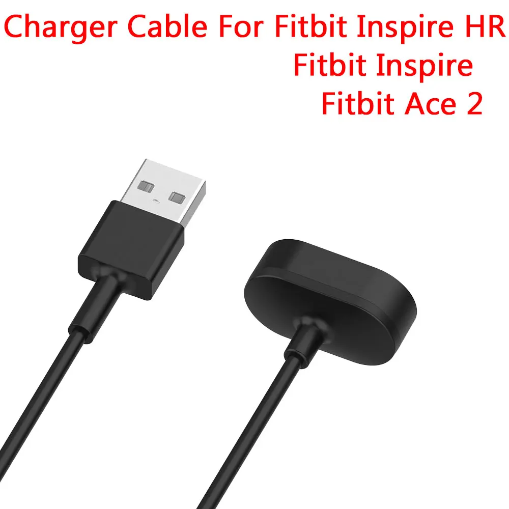 

Зарядный USB-кабель для смарт-часов Fitbit inspire/inspire HR, 3 размера