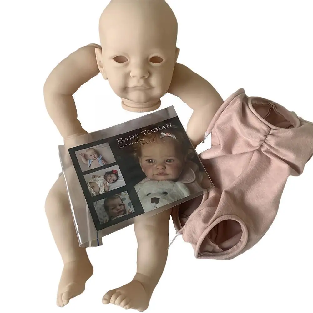 

NPK 23inch Original Size Tobiah With COA Reborn Doll Dropshipping Lifesize Parts Baby Doll Kit Unfinished Z3V1
