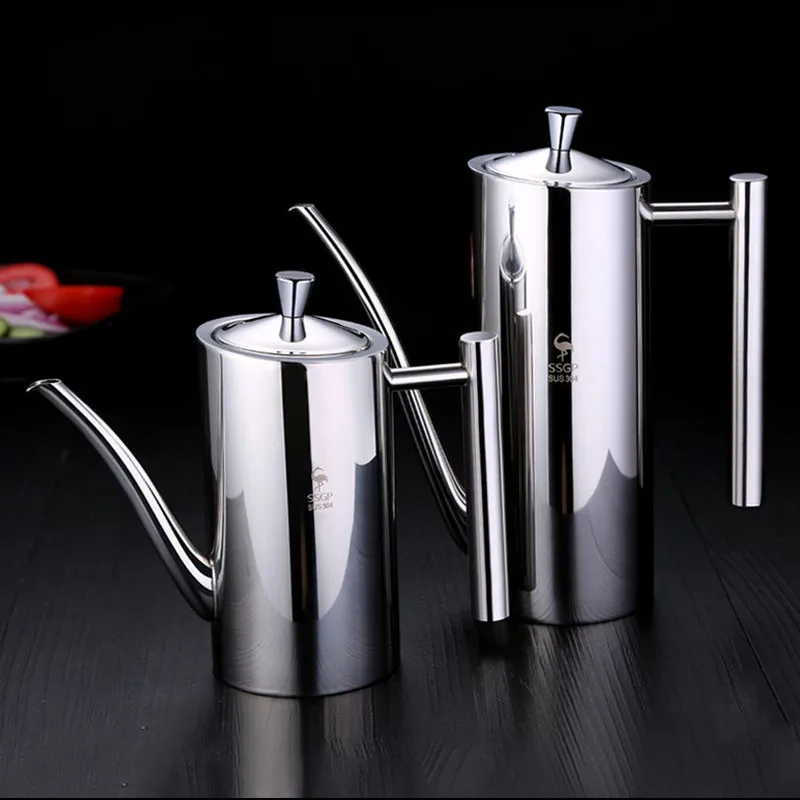 Бутылка оливкового масла из нержавеющей стали 500/700 мл диспенсер для уксуса