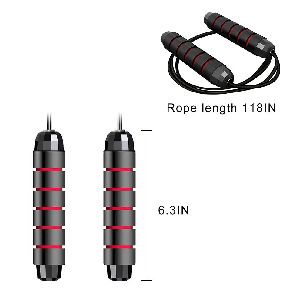 

Tangle-Free with Ball Bearings Rapid Speed Jump Rope Excercise and Fitness Workout Equipments Skipping Foot Unisex Kids