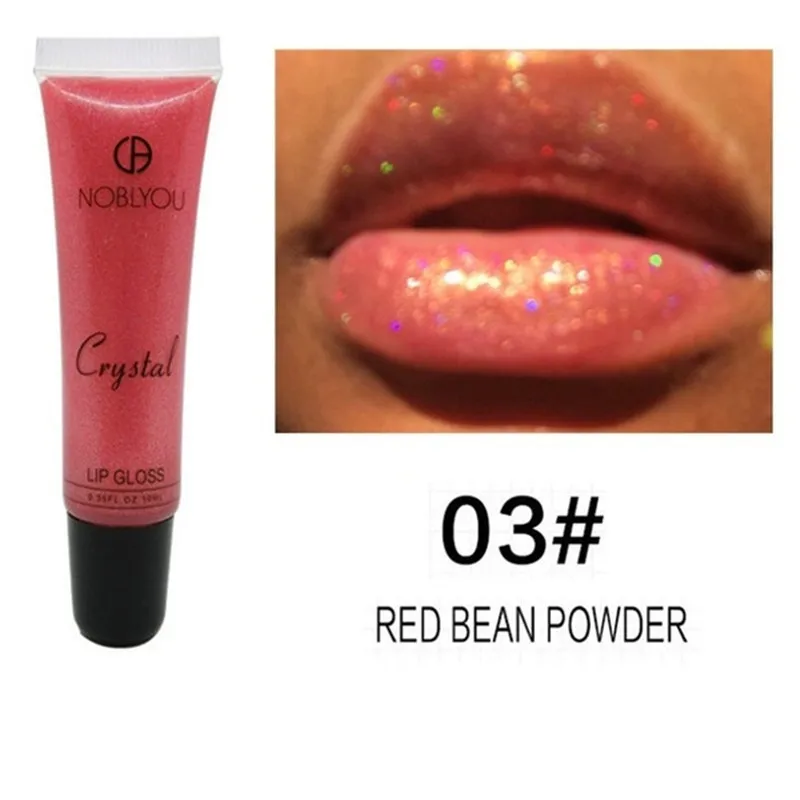Блестящий кристаллический Увлажняющий блеск для губ вишни гладкие тонкие линии
