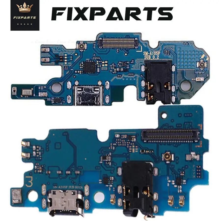 Хорошее качество USB зарядная док станция разъем плата гибкий кабель для Samsung A10 A20