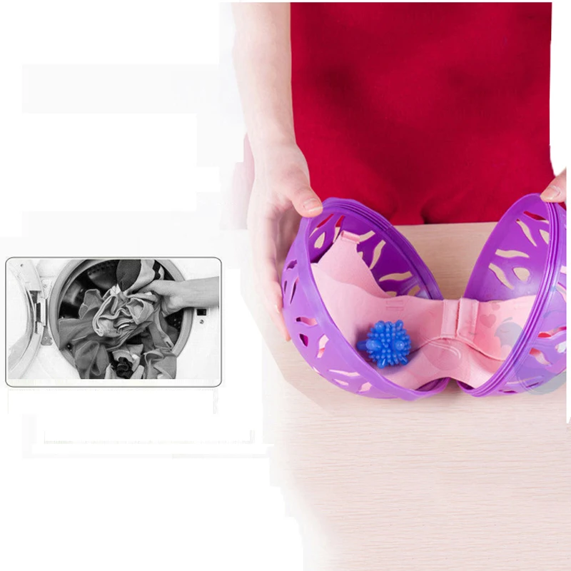 Бюстгальтер пузырьковый 1 шт. креативный полезный шариковый вкладыш для Мытья