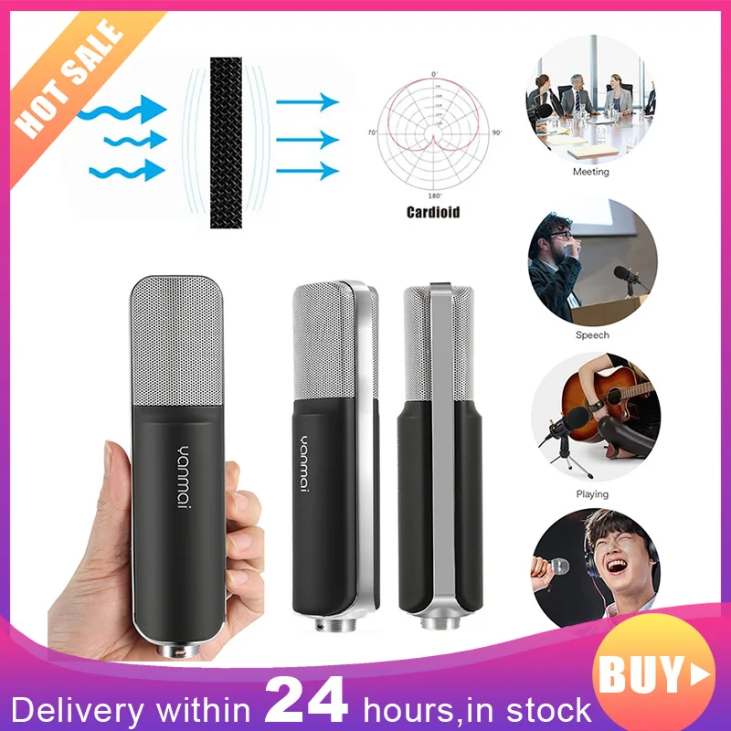 Конденсаторный микрофон с держателем 3 5 мм|Микрофоны| |