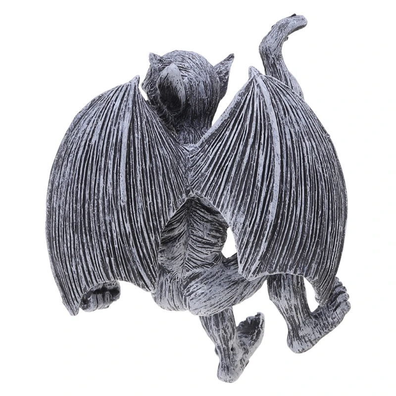 Статуя крылатого гриба смола призрак подвесные фигурки украшение для сада