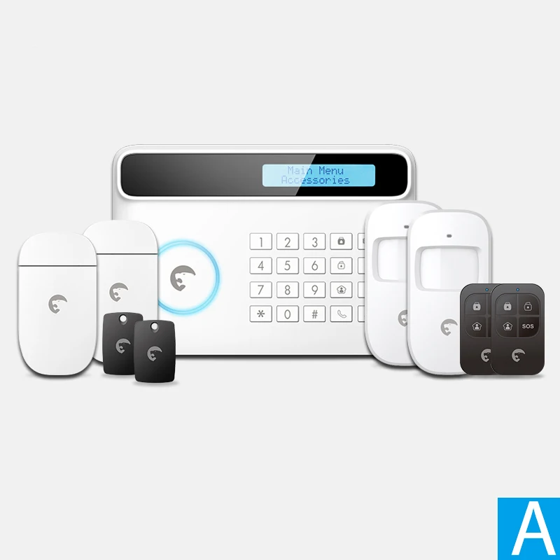 IOS Android приложение управление беспроводной домашней безопасности GSM сигнализация