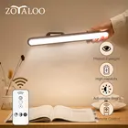 Настольная лампа, подвесная Магнитная настольная лампа, 16 светодиодный одов, заряжаемая Настольная лампа с защитой глаз, настольная лампа для обучения, плавное затемнение, светильник s