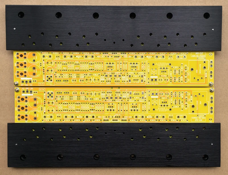 Одна пара усилитель класса A плата PCB база на KRELL KSA50 MKII/алюминиевая