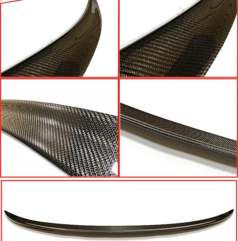 E82 задний крыло спойлер AEP Стиль углеродного волокна глянцевый черный для BMW 1-Series