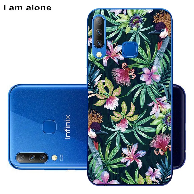 Solf TPU HH24 Чехлы для телефонов Infinix Hot S4 X626 6,2 дюймов мягкие сумки из ТПУ мобильный милый мультфильм Печатный для Infinix Hot S4 X626 - Цвет: Solf TPU HH24