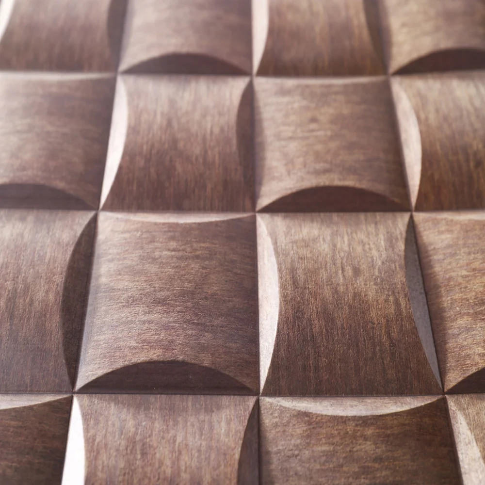 3D Наклейка на стену с имитацией под дерево 10 шт. съемная плитка сделай сам