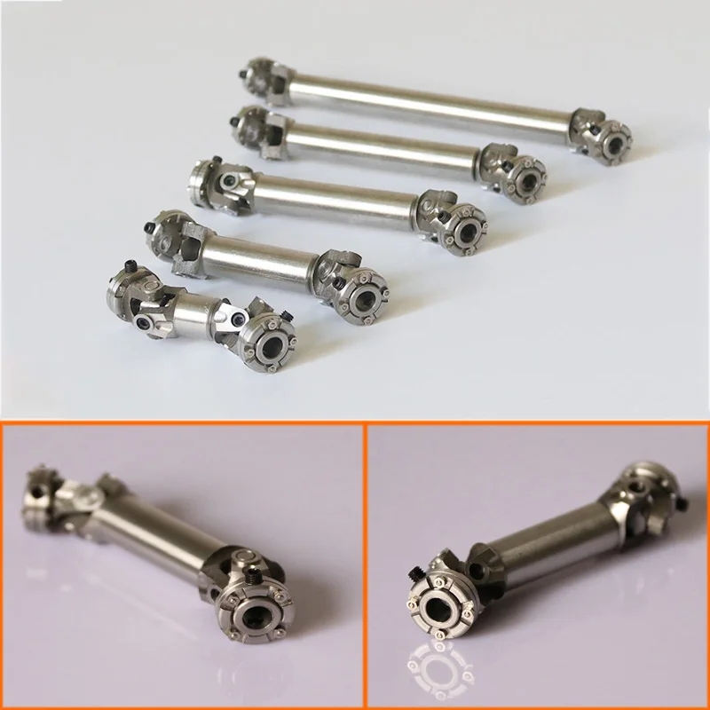 

Stainless Steel Drive Shaft CVD for 1/14 Tamiya RC Truck Trailer Tipper Scania MAN Benz Actros Volvo Car Diy Parts