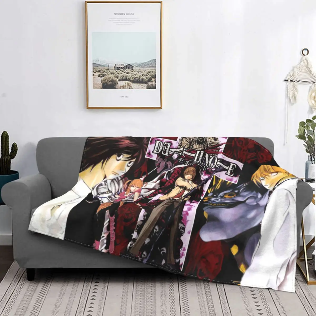 

Одеяла Death Note, флисовый текстиль, декор манга, многофункциональные теплые Пледы для постельного белья, дорожное покрывало