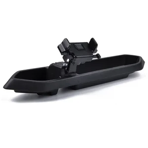 multi function organizer box mobile phone holder accessories for jeep wrangler jl 2018 2019 interoir parts free global shipping