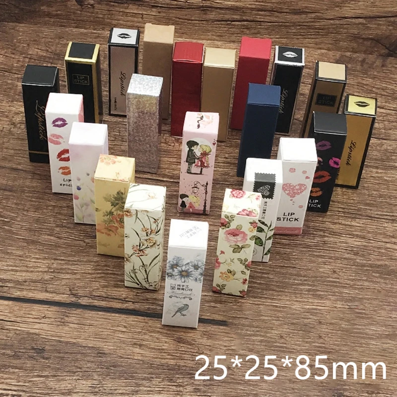 Упаковка для помады бумажная коробка пустой бальзам в бутылке подарочные