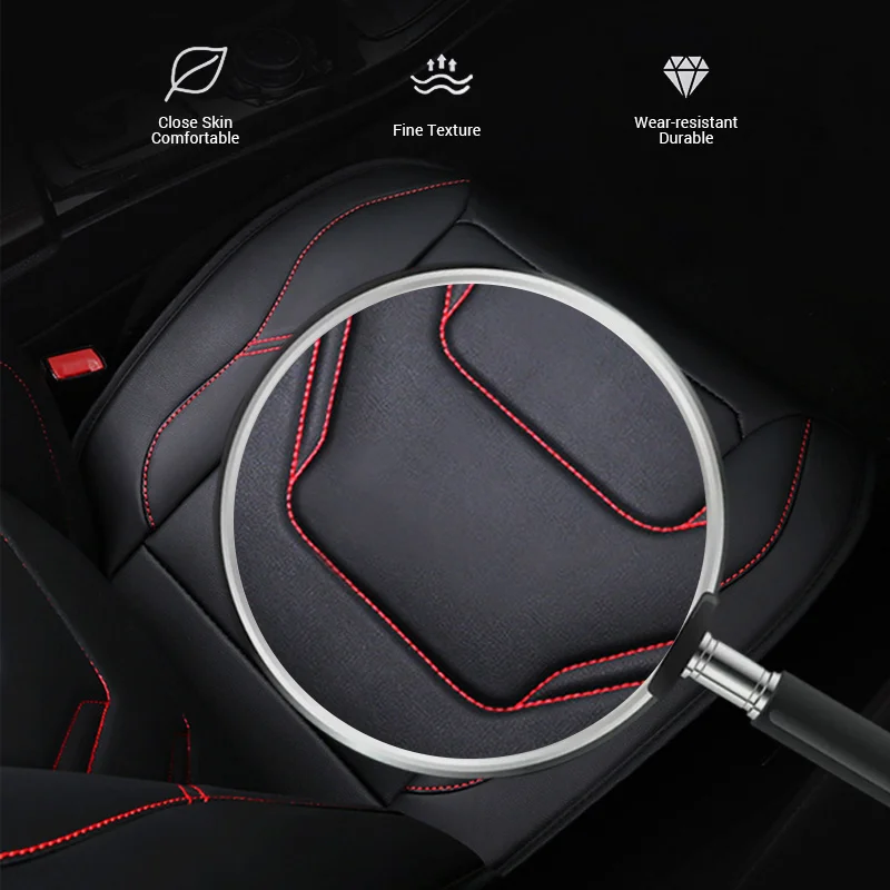 Универсальный чехол для автомобильных сидений комплект из искусственной кожи