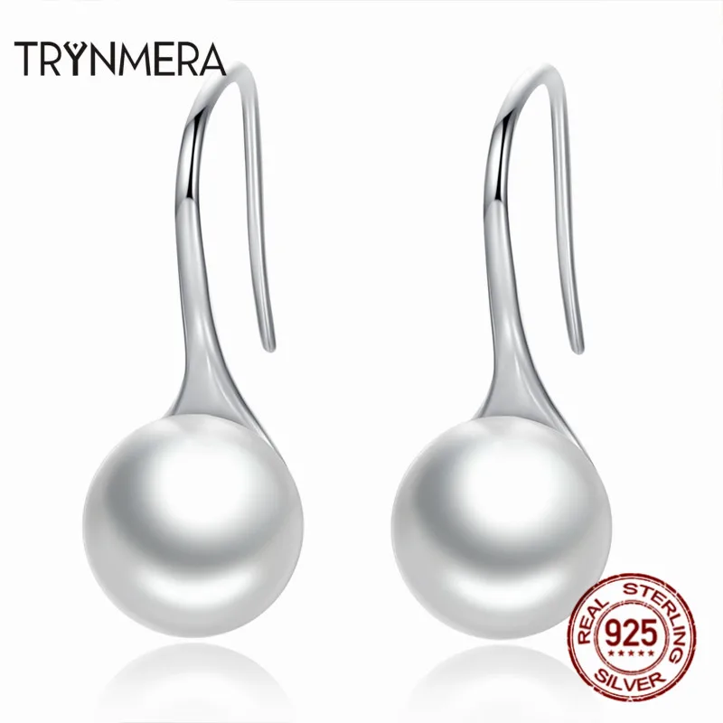 Женские серьги из серебра 925 пробы с жемчугом|Серьги-подвески| |