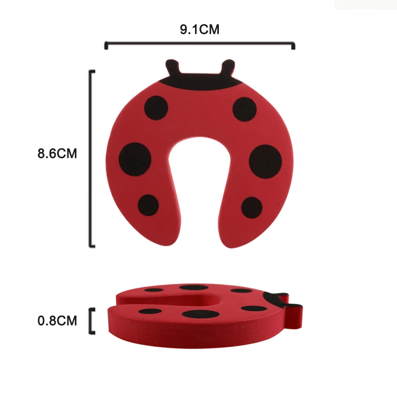 10 шт./лот ограничитель углов для детской двери в виде мультяшных животных|edge corner