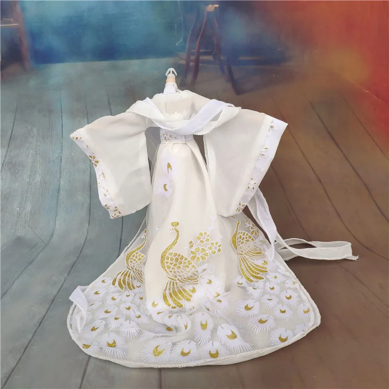 Allaosify 1/6 костюм в китайском стиле BJD аксессуары для кукольной одежды