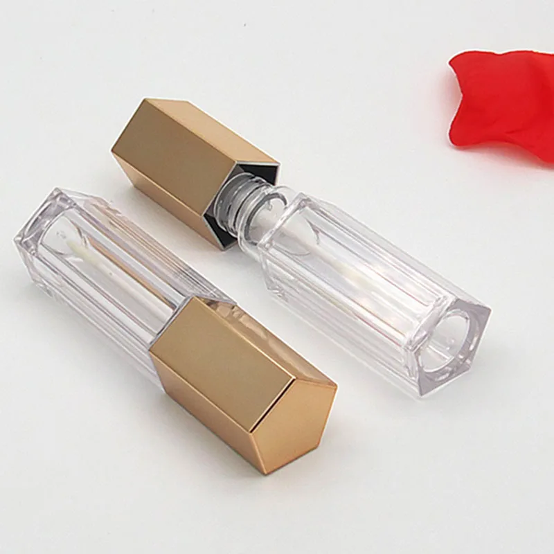 Пустая пластиковая пентаграмма 25 штук упаковка блеск для губ трубка с палочкой