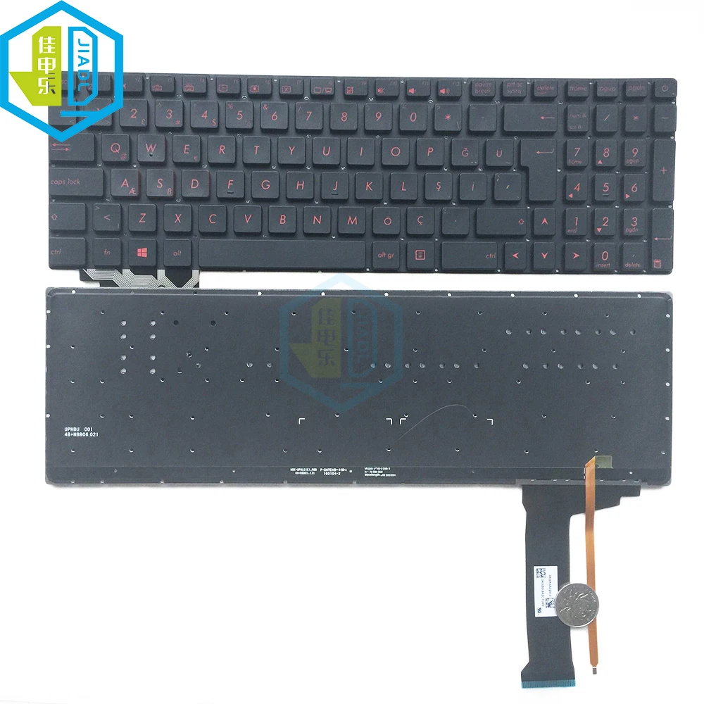 

Клавиатура для ноутбука ASUS ROG N551 N551J N551JK N551JM G551V G551J N552 N751 9Z.N8BBC.P0T TR с подсветкой