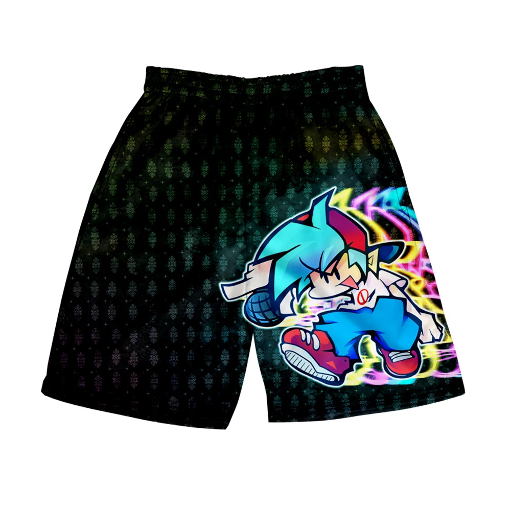 Шорты Funkin мужские с 3D рисунком праздничные быстросохнущие пляжные эластичным