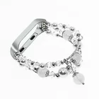 Ремешок для Xiaomi Miband 5 4 3, дамский браслет из агата, ювелирное изделие в стиле Montre Femme, наручный ремешок для Reloj Mi Band 4