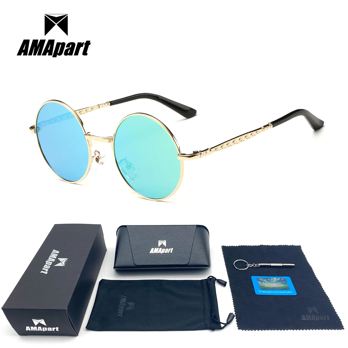 

AMApart High Quality Polarized Sunglasses For Kids Children Driving Fishing Sports Outdoors UV400 Protection Anti-Glare