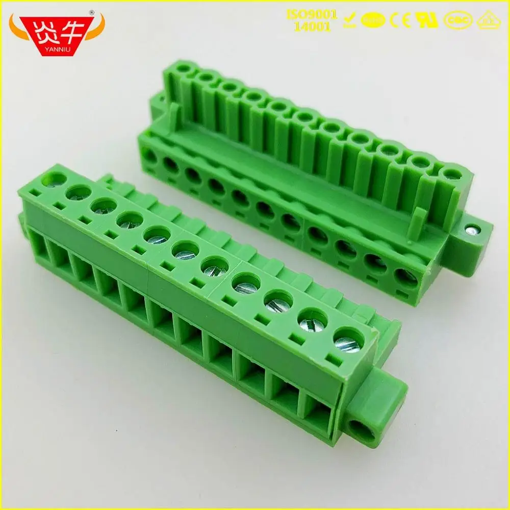 2EDGKM-5.0-11P KF2EDGKM 5,0 2P~ 12P разъем PCB плагин клеммный блок 2EDGKM 5,0 мм 2PIN~ 12PIN MSTB 2,5 STF 1786831 PHOENIX контакт DEGSON - Цвет: 2EDGKM-5.0-11P