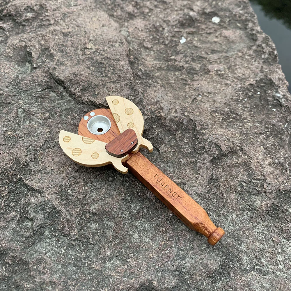 Курительная трубка COURNOT в форме божьей коровки деревянная курительная для табака