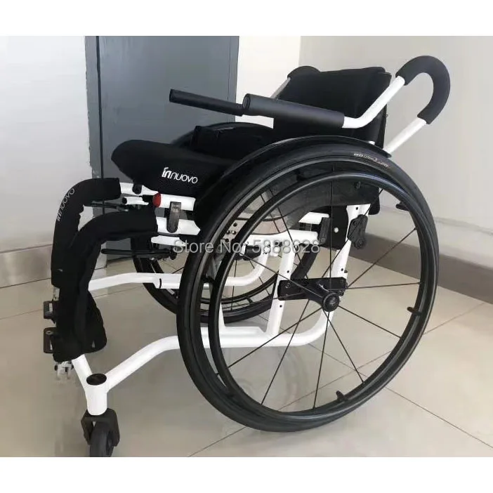 

leisure style sport active wheelchair Aluminium alloy Shock absorption Leisure type Sports Wheelchair
