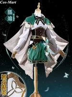 hot game genshin impact venti cosplay costume god of wind fashion lovely uniform suit full set role play clothing s xl new style