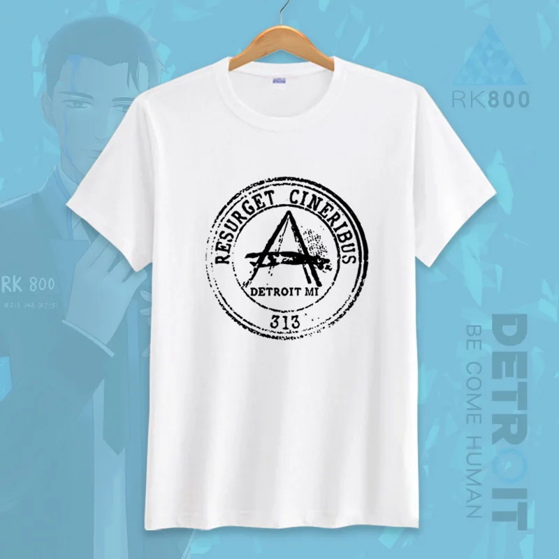 Футболка для косплея из Детройта: стать человеком мультяшная Кара Коннор RK800