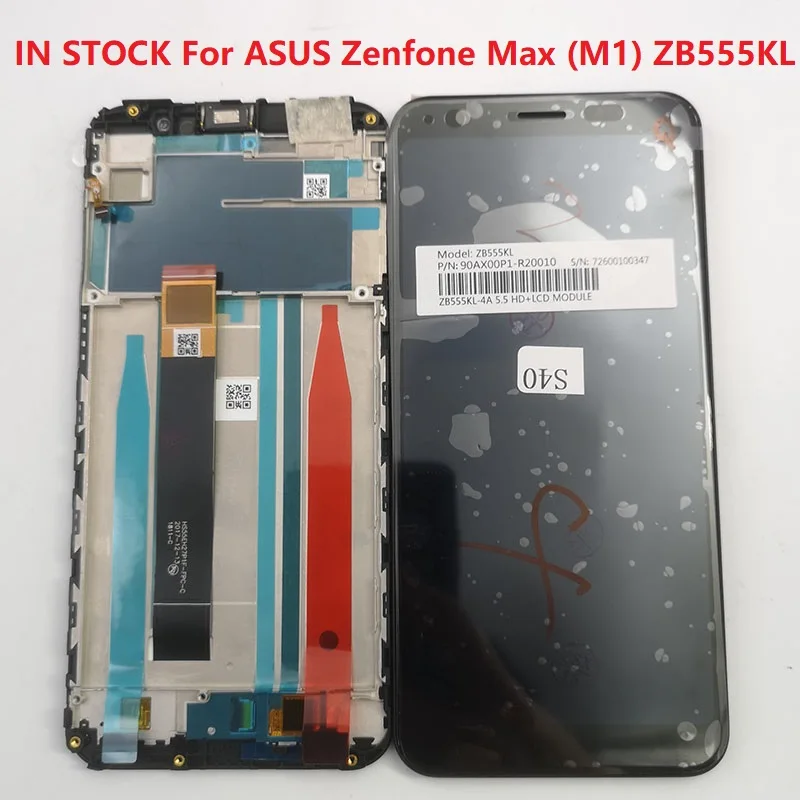 5 &quotОригинальный ЖК-дисплей для Asus ZB555KL сенсорный экран дигитайзер в сборе рамка