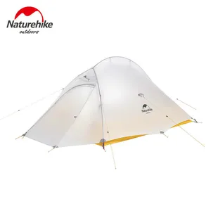 Палатка Naturehike Cloud UP 2 Ультралегкая, нейлон 10D, силикон, портативная Самостоятельная палатка для кемпинга на открытом воздухе с бесплатным ковриком