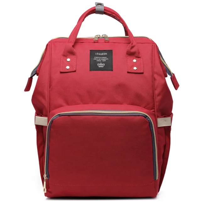 

Large Capacity Diaper Bag Backpack Waterproof Maternity Bag Baby Diaper Bags Interface Mummy Travel Bag For Stroller