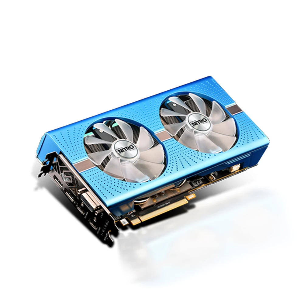 Sapphire Radeon NITRO+ RX580 8GB DDR5 Graphics Card 256bit Video Cards For Desktop Gaming Computer Used | Компьютеры и офис