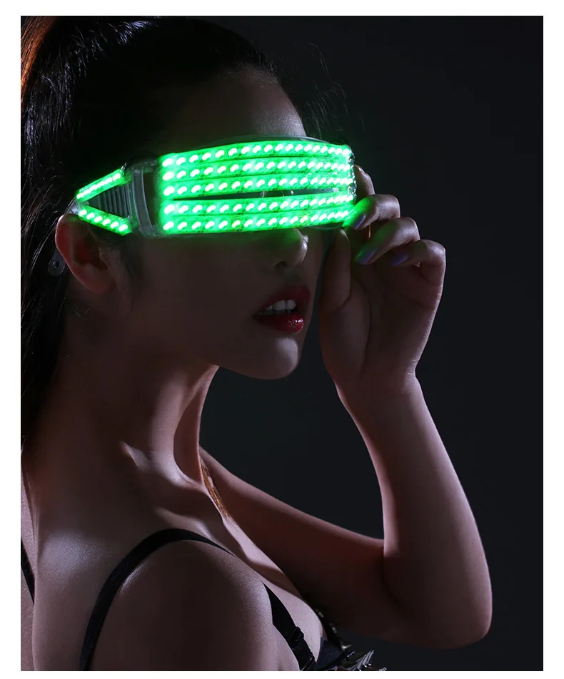 Новинка оборудование для дискотеки светодиодные светящиеся очки дисплея с